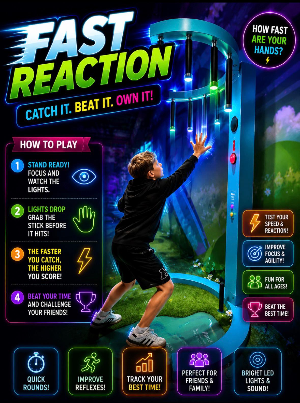 Fast Reaction Skill Game for hire Sydney